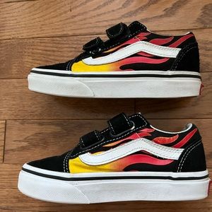 11c Vans. Velcro top